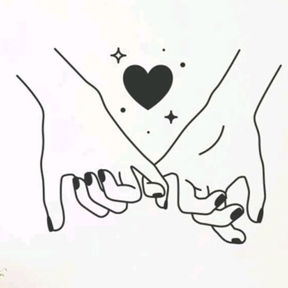 Pinky Promise Wall Sticker - Picture 3 of 4